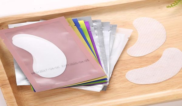 

thin eye patch for eyelash extension under patches lint gel pads moisture mask9501514