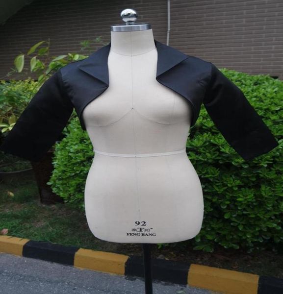 

wedding jackets 2018 new black satin bride wraps real po wedding accessories bridal boleros wedding coats6401872, White
