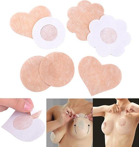 

invisible breast brassiere sticker chest stickers pad underwear invisible breast lift tape overlays on bra nipple covers accessori4518139
