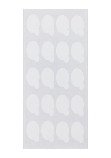 

20pcssheet 10sheetsset disposable eyelash glue holder pallet eyelashes extension glues pads stand on jade stone small size 25cm1810326