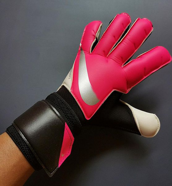 

new style goalkeeper gloves vapor grip3 slipproof soccer gloves all conditions control luvas de goleiro gloves bola de futebol fo7639818, Black