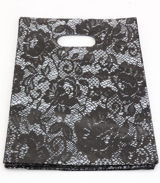 

sell jewelry pouches 200pcs 20x25cm black lace plastic bags jewelry gift bag 9779109, Pink;blue