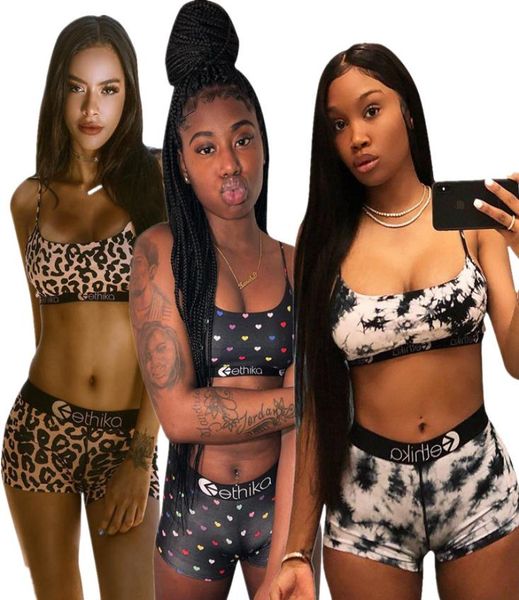 

women letters swimwear printing bra shorts 2 piece set summer comfort swimming short pants outfits swimsuit bikini suit clothes9988245, Blue