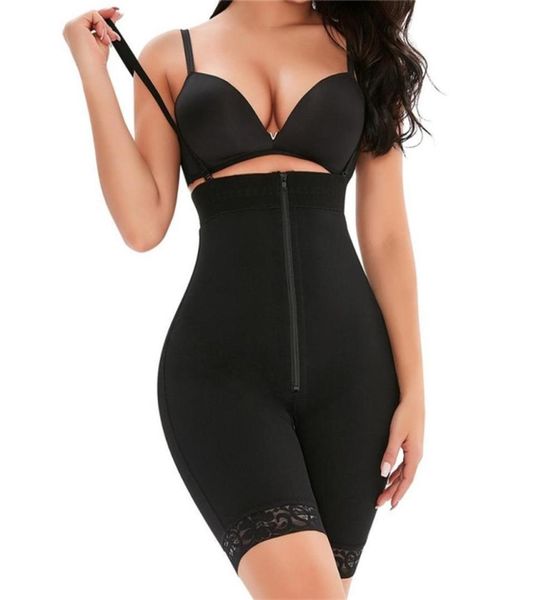 

high compression waist trainer full body shaper underbust slimming sheath corset girdle butt lifter bodysuit women colombianas 2202909398