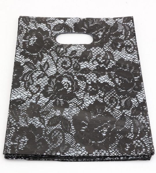 

sell jewelry pouches 200pcs 20x25cm black lace plastic bags jewelry gift bag 4300959, Pink;blue