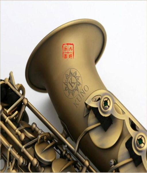 

japan kuno kas991a new e flat sax alto saxophone antique copper with mouthpiece case and accessories6620752