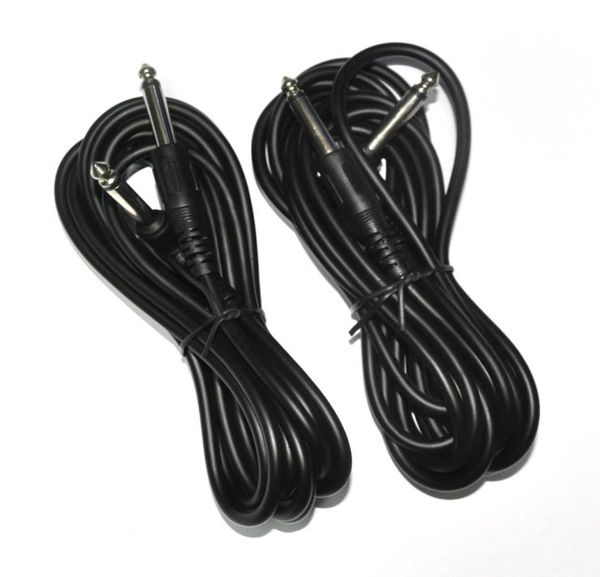 

2pcs 10ft guitar instrument audio cable cord 14quot straight to 14039039 right angle5390122