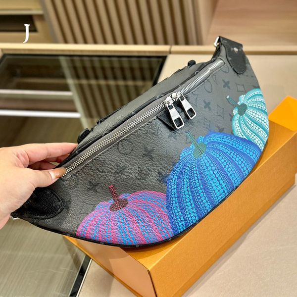 

23ss designer women waist bag genuine leather beach travel starry camo bags shouder belt bags handbags flowers 29cm