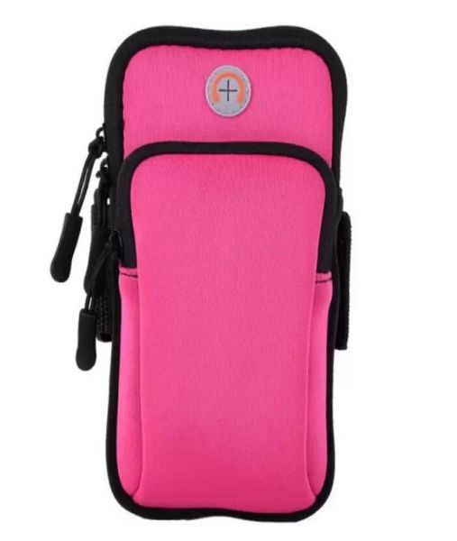 

universal waterproof sport armband bag running jogging gym arms band mobile phone arm bags case cover portable outdoor camping hik6585377