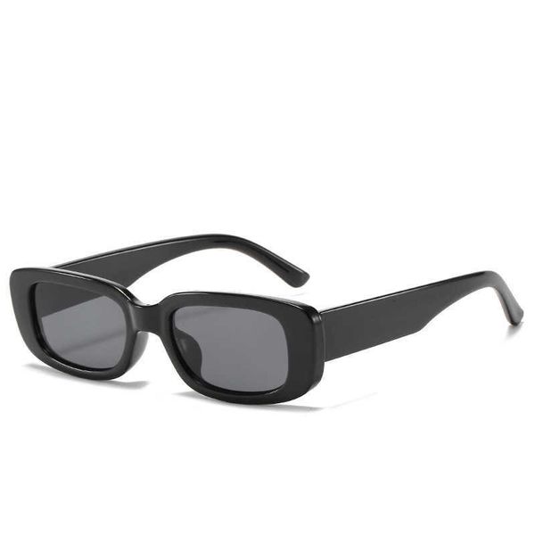 

new oval trend fashion small frame versatile sunglasses 9071, White;black