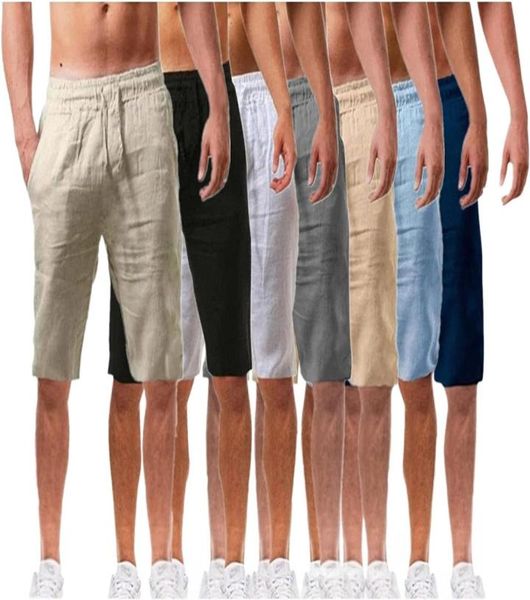 

big and tall linen shorts for men 9039039 beach vacation bermuda shorts solid relaxed fit casual short pant with pockets i5c6975481375878, White;black
