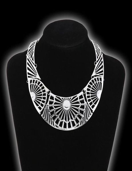 

wholeethnic collar necklace tibetan silver imitation turkish traditional jewelry style minority neclace mandala supernatural 863809522033, Golden;silver
