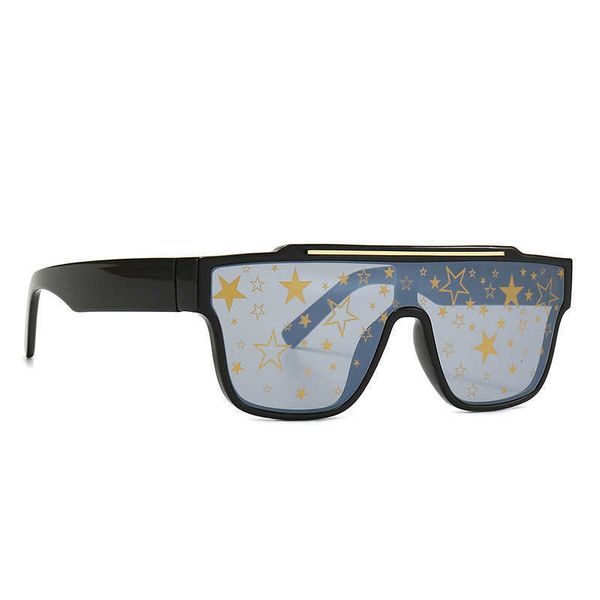 

sunglasses women designer men luxury fashion tom fort flat square brand retro stars punk trend, White;black