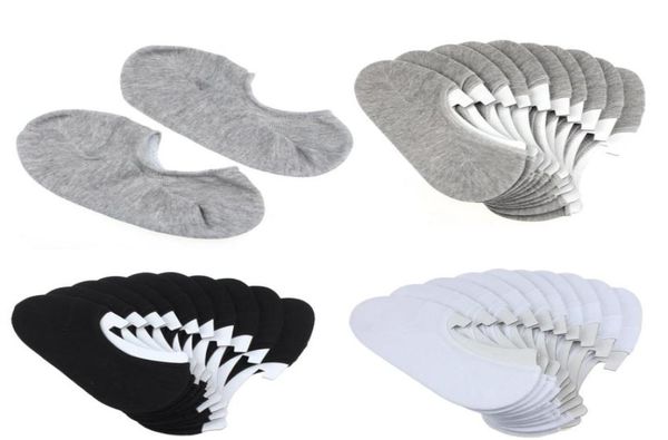 

man thin shallow mouth invisible boat sports cotton slip socks 19 pairs lucky amazing quality summer new style7200615, Black
