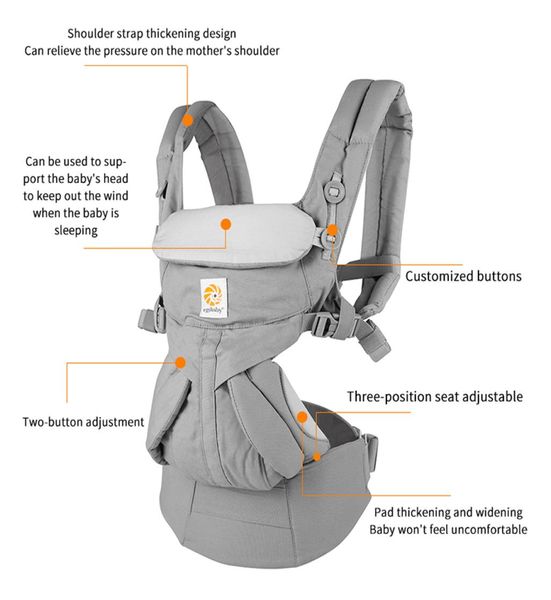 

egobaby omni 360 baby sling multifunction breathable baby carrier infant newborn comfortable carrier sling backpack kid carriage y5413654