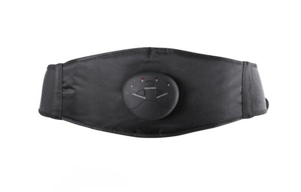 

muscle vibration abdominal trainer body slimming belt ems massager abdominal stimulator waist support fat burning weight loss2489212