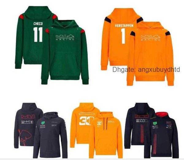 

f1 redbulls racing hoodie spring and autumn outdoor sweatshirt the same style customization, Black