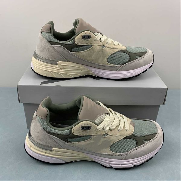 

basketball shoes nb 993 miusa kith spring 101 og men/women sport sneaker with original box