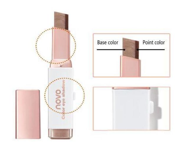 

fashion novo color eye shadow 6 different colors 38g velvet gradient color eyeshadow popular eye modification eye shadow1756089