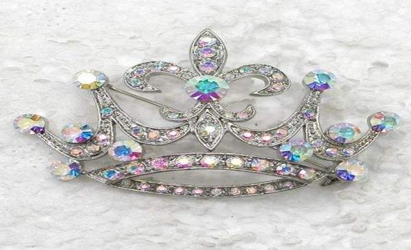 

whole rhinestone crown pin brooches pendant c101932012344939016, Gray