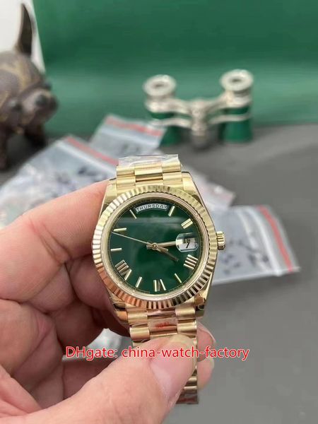 

8 style mens watch gm factory super quality 40mm 228235 president watches diamond roman dial watches cal.3255 movement mechanical automatic, Slivery;black