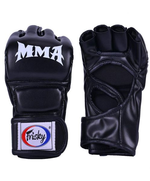 

kick boxing gloves fighting mma sports pu leather gloves muay thai fight box mma gloves boxing sanda boxing pads mma1042298