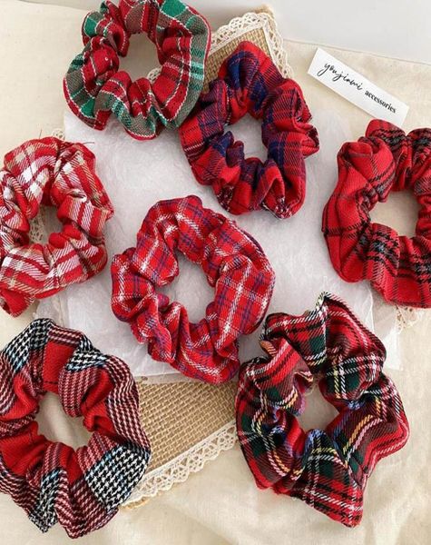 

vintage christmas women scrunchies fashion women hairbands girls hair scrunchies hair accessories for women hair band hairtie6478374, Slivery;white
