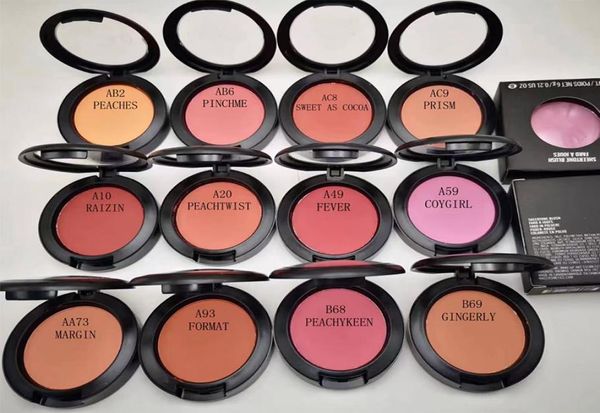 

designer makeup face blusher sheertone blush 12 colors longlasting natural 6g luxury makeup blush6619623