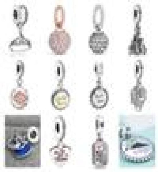 

925 silver fit p stitch bead pendant with diy pendant dangle charm charms bracelet charm beads dangle diy jewelry accessories3813459, Bronze;silver