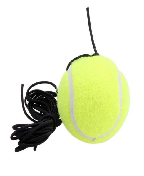 

new rubber woolen trainer tennis ball with string replacement for single practice training1650691