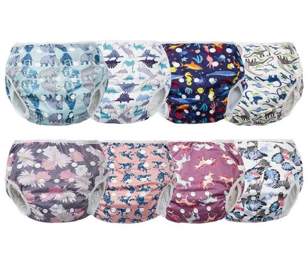 

panties 5pcslot baby swim trunks diaper washable swimming kids diapers reusable training pants boys underwear5334972, Camo
