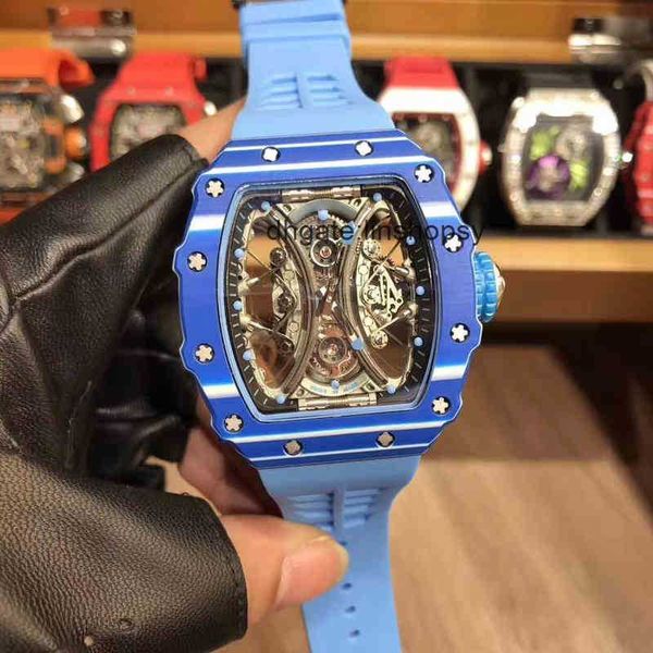 

aricha milles carbon fiber hollowed out mens automatic mechanical watch tape personality light luminous waterproof, Slivery;golden