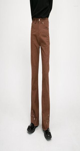 

men039s jeans men vintage slim fit denim boot cut pant man korean streetwear vibe style fashion hipster trousers2970455, Blue