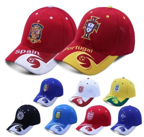 

2022 national teams snapbacks baseball caps popular kind of collectable football fan cap hats mexico argentina brazil spain japan 9122655, Black;white