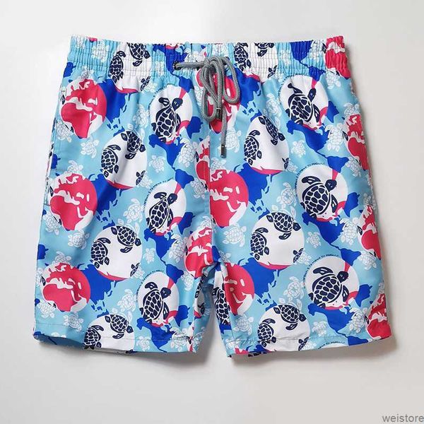 

23ss high street vilebrequin shorts men's casual animal printed beach pants sports pant loose style drawstring short trend designer v8v, White;black