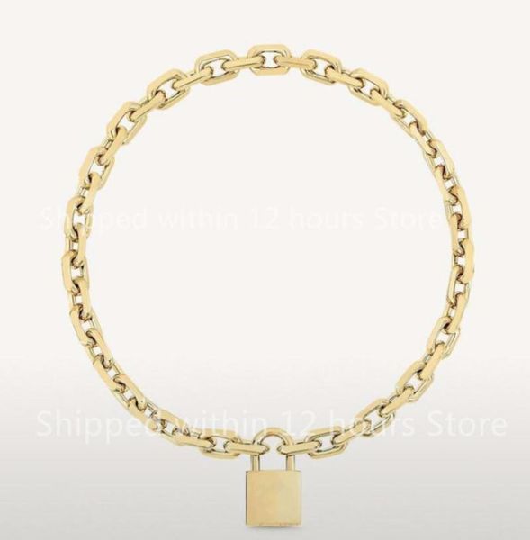 

chains mp2993 edge cadenas series lock bracelet necklace 2021 style luxury highend brand creative men039s and women039s bir1514346, Silver