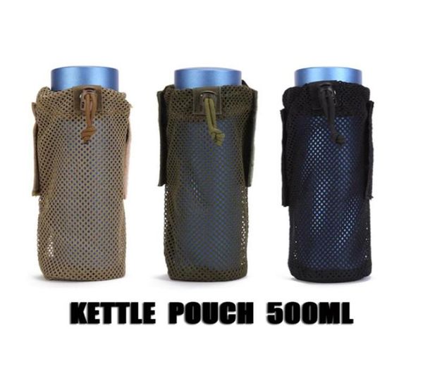 

pouch 500ml molle system water bottle pouch holder microfiber foldable tactical belt holder mounchain camping3168817