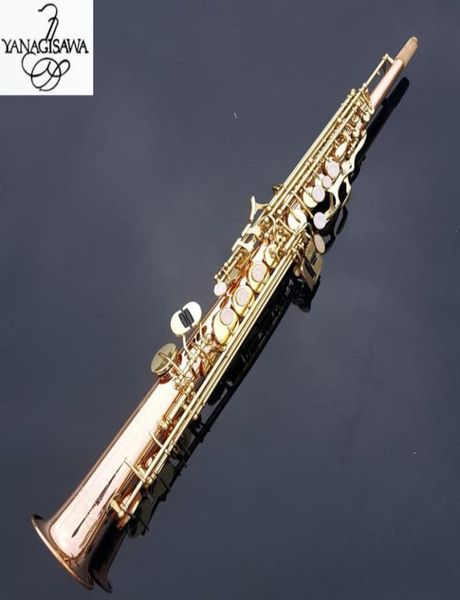 

yanagisawa s992 quality japan039s new phosphorus copper b flat soprano saxophone professional playing with case reed mou3669093