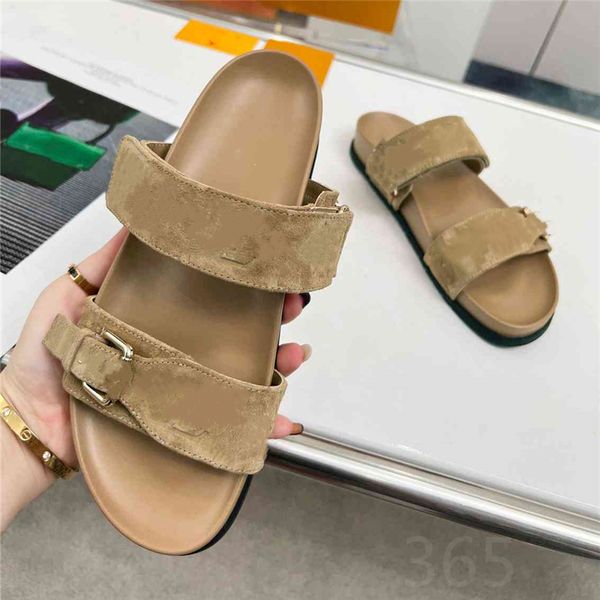 

summer popular women's sandals 2023 luis fashion luxury brand business work leisure travel letter logo women's high heels men&#039, Black