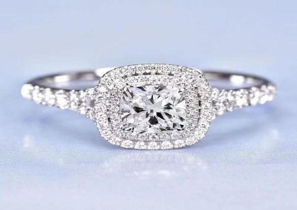 

2023 fashion brand rings for women r s925 sterling silver women039s ring luxury full diamond engagement ring woman v4935960