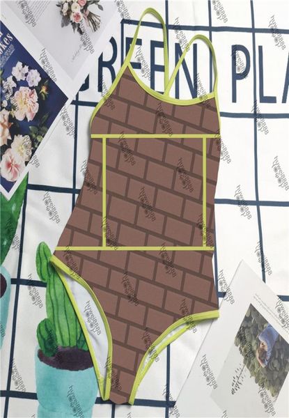 

brown affordable swimwear hipster padded women039s onepiece swimsuits outdoor beach luxury swimming bandage design5476448