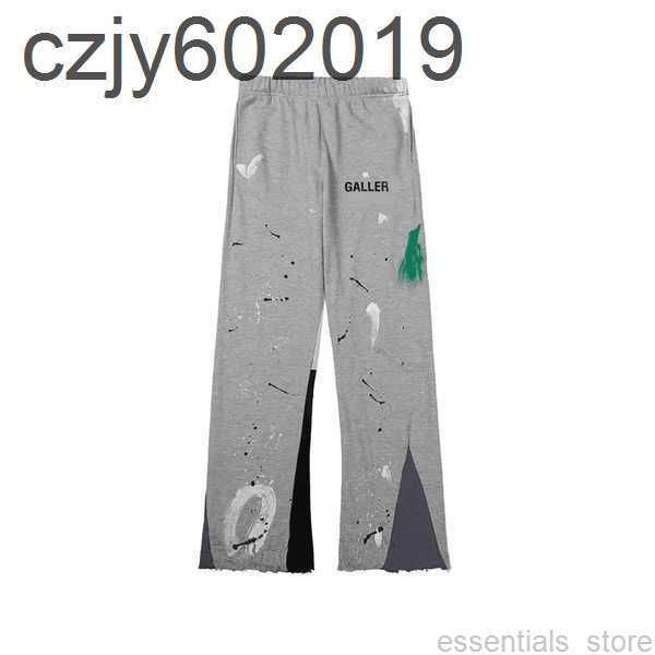 

men's jeans mens jeans pants galleryes sweatpants dept speckled letter print men's women's couple loose versatile casual stra, Blue