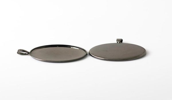 

beadsnice circle pendant tray brass blank bezel settings pendant bezel cup for resin and glass cabochons po jewelry making7390122, Slivery;crystal