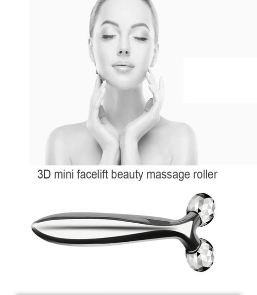 

3d roller massager 360 rotate thin face full body shape massager lifting wrinkle remover facial massage tool y shape massager569416035