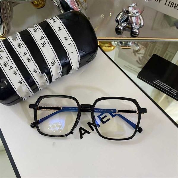 

sunglasses 2023 new small fragrance eyeglass frame anti blue for women 7068 extremely myopic can, White;black
