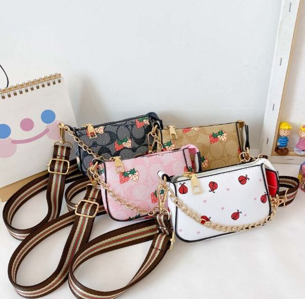 

fashion girls princess handbag baby crossbody bucket bags mini kids purse, Black