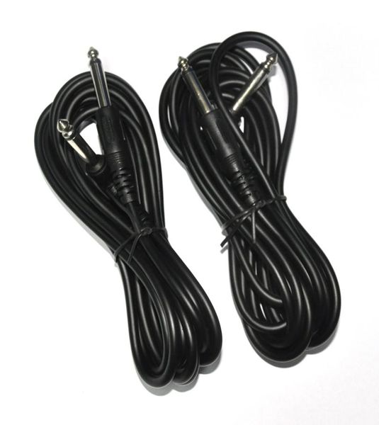 

2pcs 10ft guitar instrument audio cable cord 14quot straight to 14039039 right angle6812163