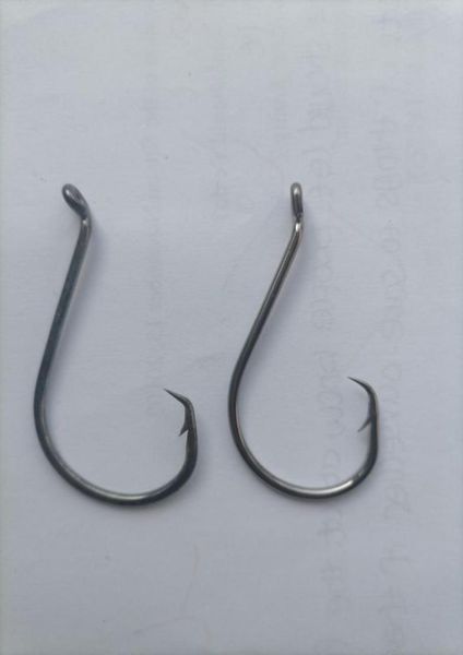 

100pcs fishing ocs circle hook beak hook012345672303344