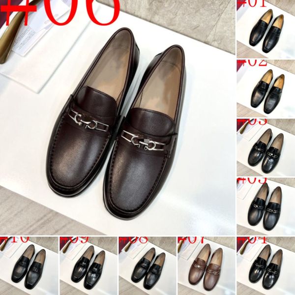 

5a original box luxurious men wedding shoes microfiber leather formal business pointed toe for man designer dress shoes men's oxford fl, Black