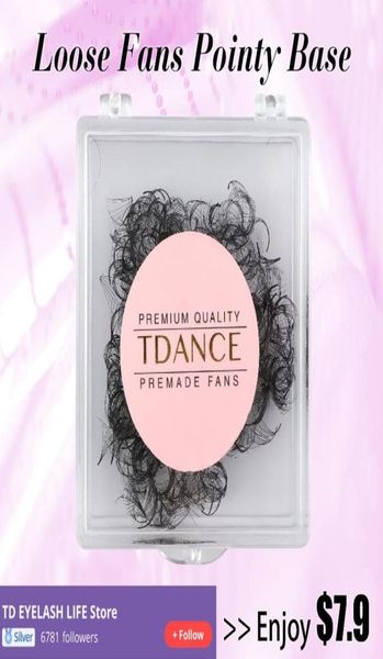 

false eyelashes 500 fans loose fan lashes eyelash extensions pointy base premade medium stem sharp thinfalse3818844